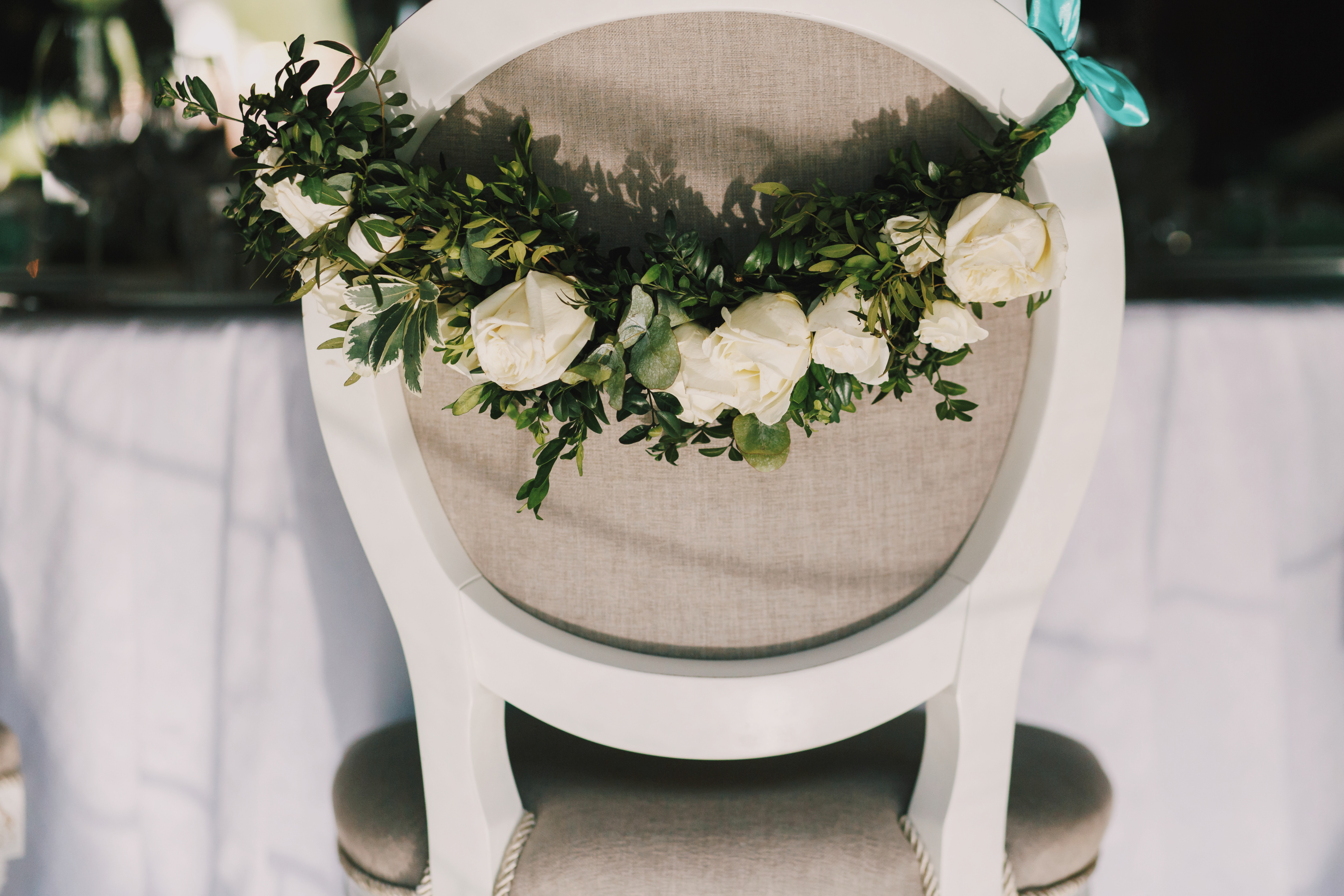 Elegant wedding floral decoration
